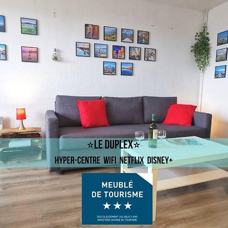 Le Duplex - Hyper Centre - Gare - Wifi - Netflix - Disney + Annecy Eksteriør billede