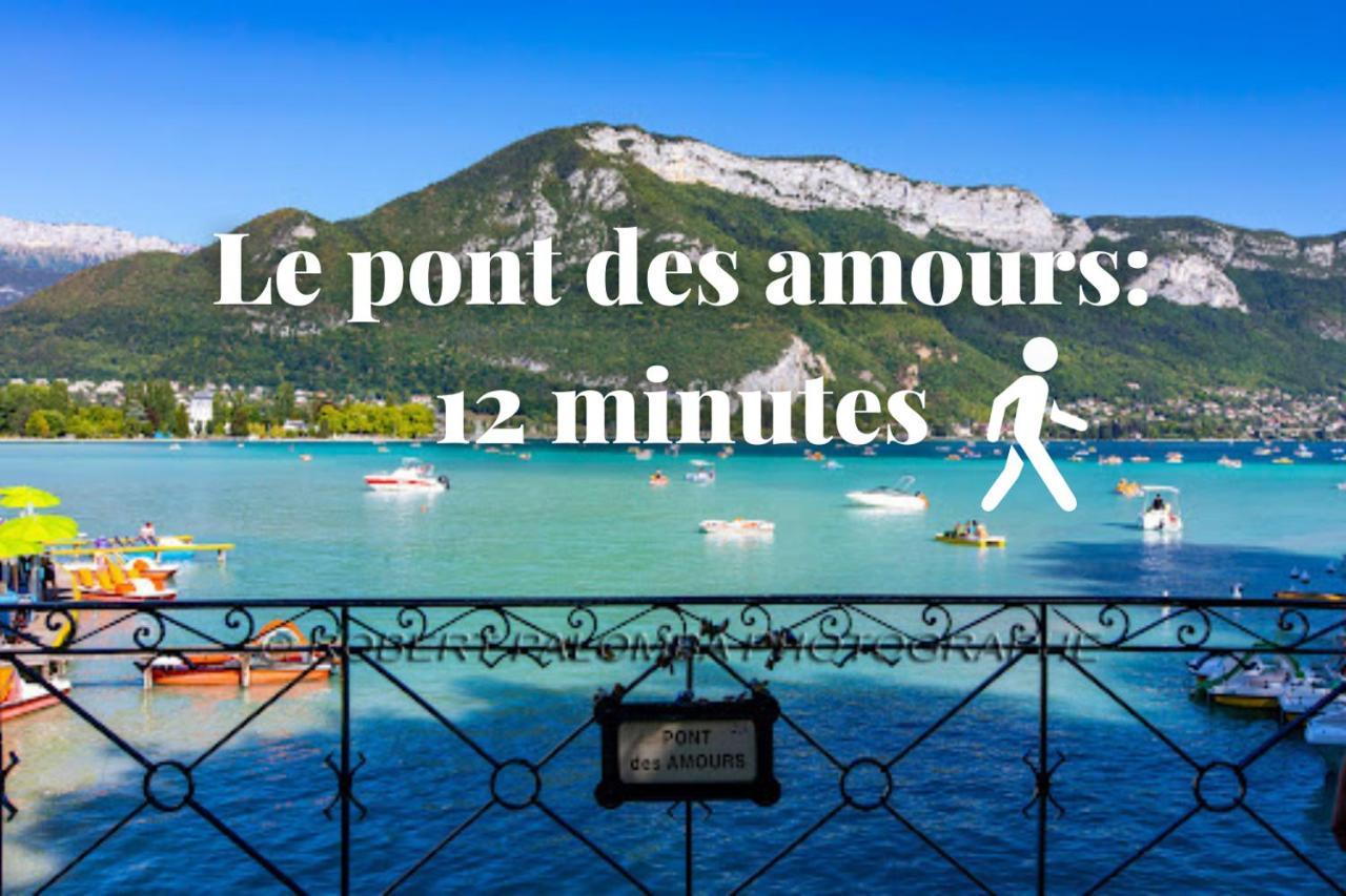 Le Duplex - Hyper Centre - Gare - Wifi - Netflix - Disney + Annecy Eksteriør billede